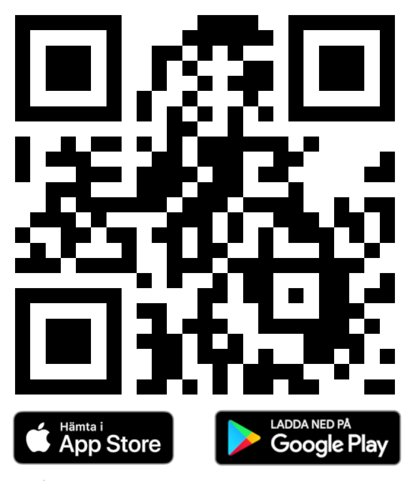QR code with App Store and Google Play download badges for Limelight